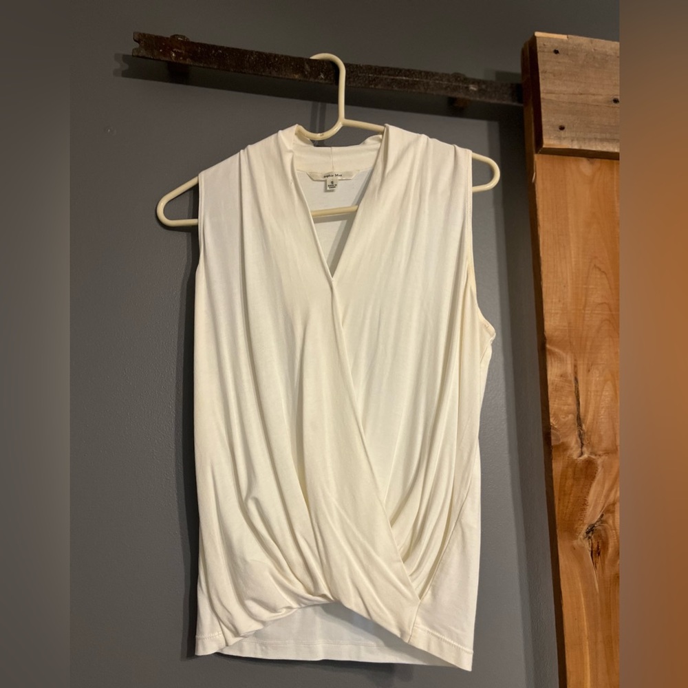 White tank top